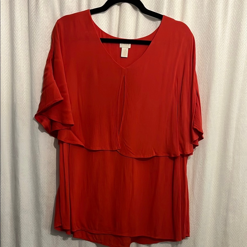 Chicos Coral  Women's Top
